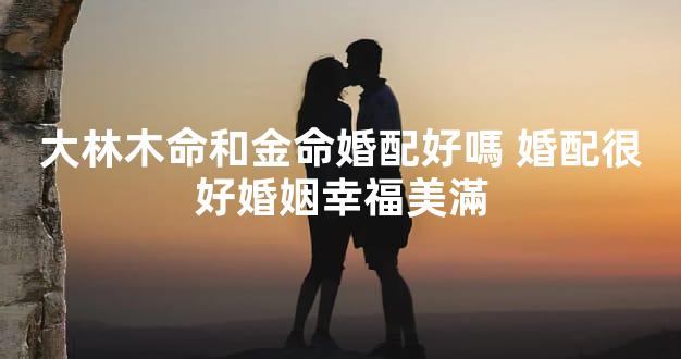 大林木命和金命婚配好嗎 婚配很好婚姻幸福美滿